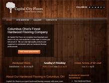 Tablet Screenshot of capitalcityfloors.com